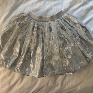 Silver sparkles skirt tutu Lola and the boys size 6